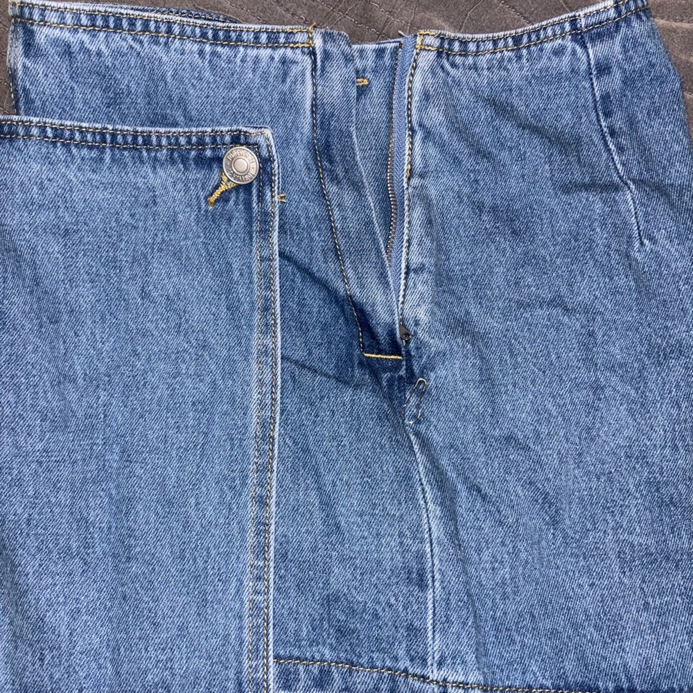 Forever 21 Blue Denim Mini Skirt